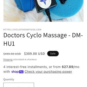 Massage Device - Blue